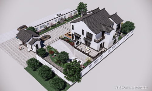 中国四合院房子设计图(四合院房子设计图农村一层)