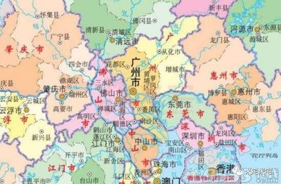 广州市各区划分高清地图(广州市各区划分高清地图图片)