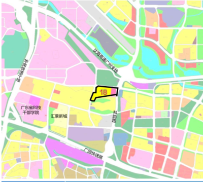 广州汇景新城在哪个位置(广州汇景新城规划图)